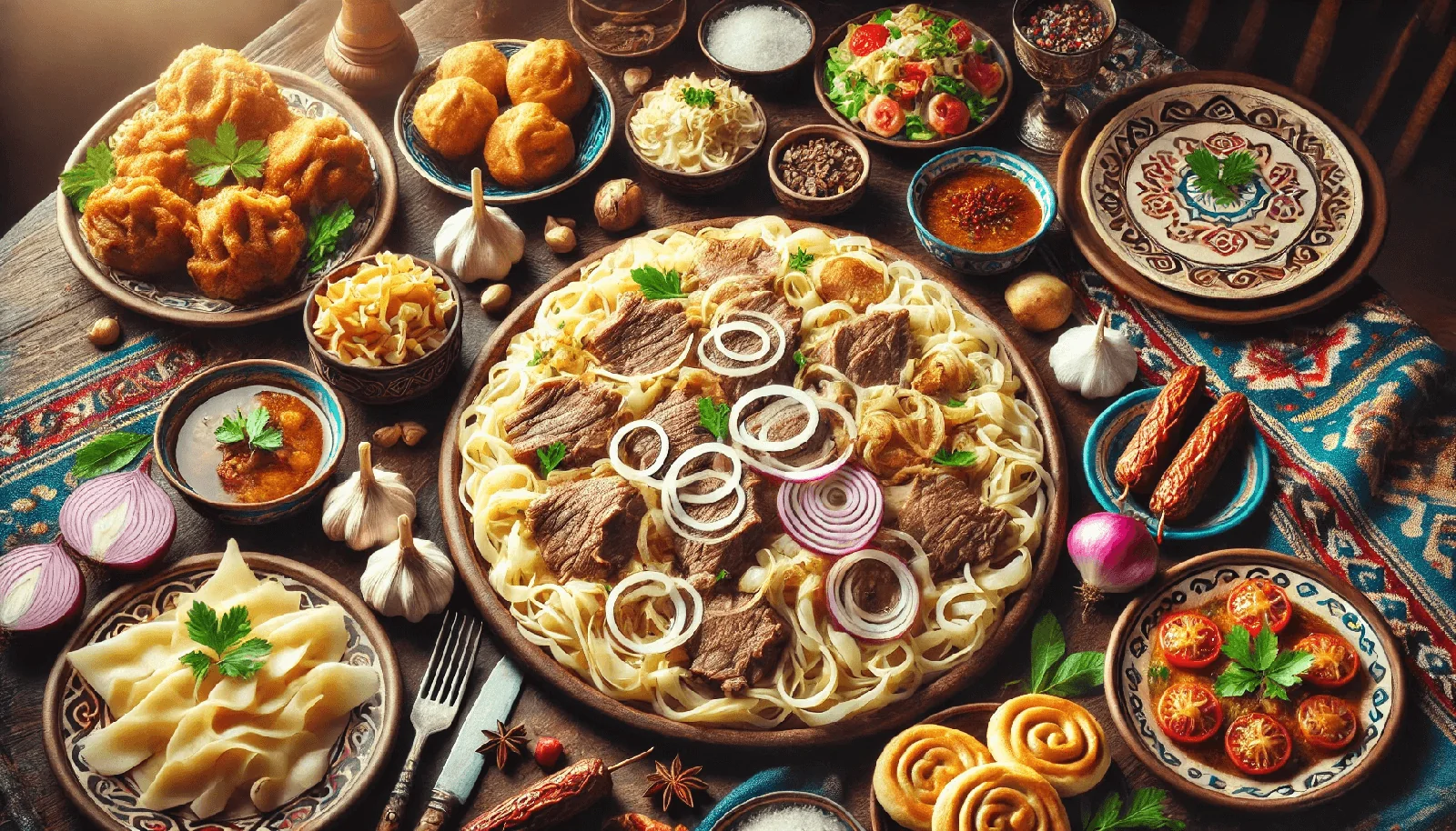 Казахская кухня — домашняя